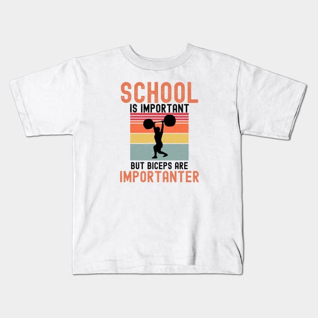 Gym Motivation Kids T-Shirt by Xtian Dela ✅